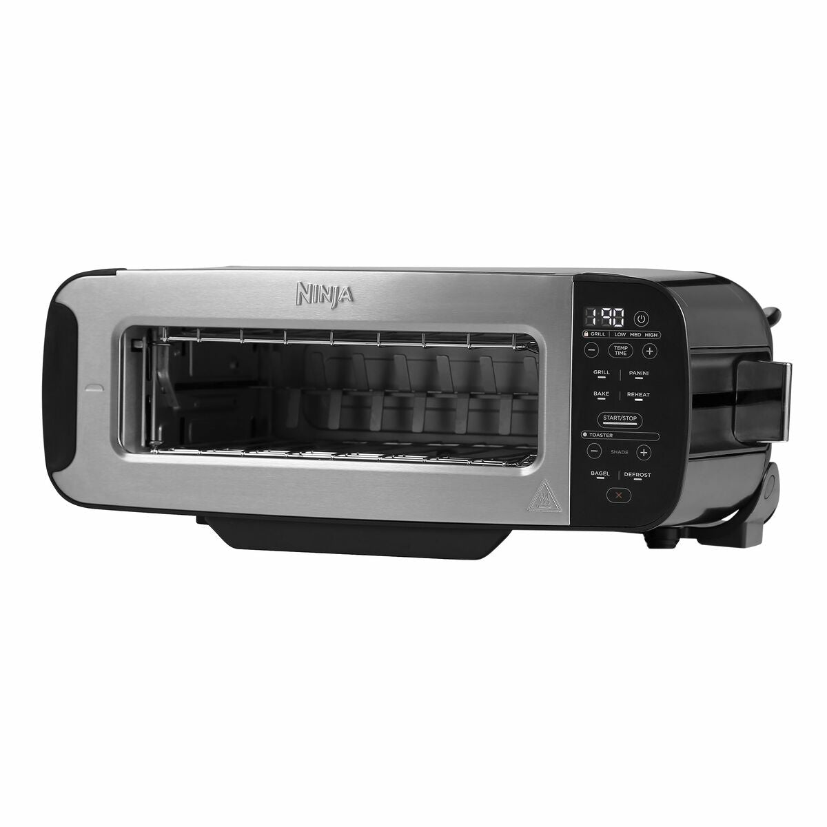 Ninja Foodi 3-in-1 Toaster, Grill & Panini Press ST200UK - 2400W, 7 Functions, Silver/Black