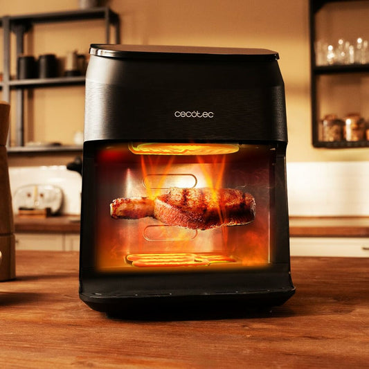 Air Fryer Cecotec Smokin' 4500 1900 W Black 4,5 L-10