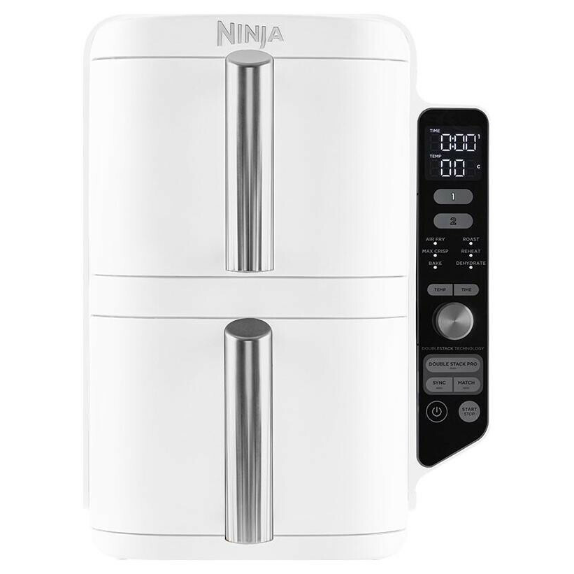 Ninja SL400EUWH AirFryer Forrólevegős sütő 9.5L 2470 Watt - Fehér (SL400EUWH)-0