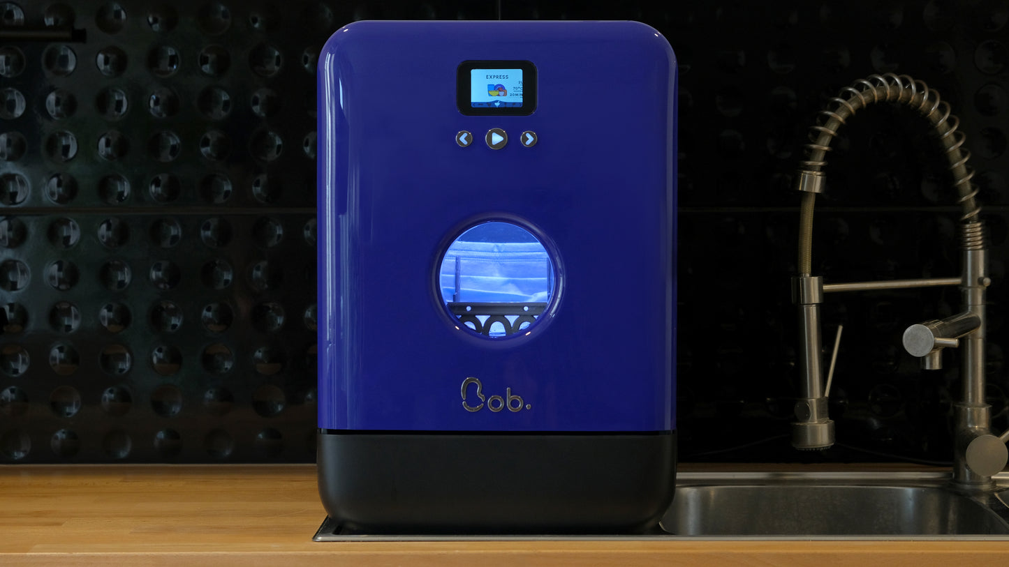 Bob the Mini Dishwasher Made in France - Ultra-Compact Portable Dishwasher with Built-in 3.9L Water Tank (Eco-Friendly) - By Daan Tech