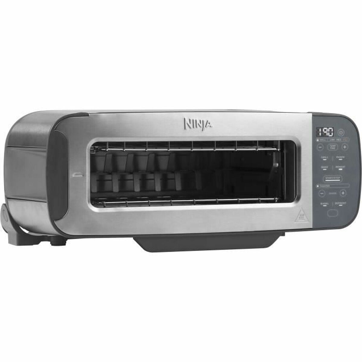 Ninja Foodi 3-in-1 Toaster, Grill & Panini Press ST200UK - 2400W, 7 Functions, Silver/Black