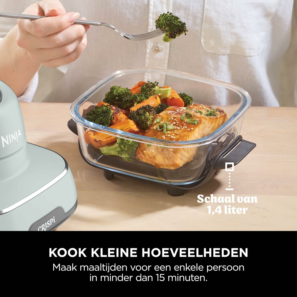 Air Fryer NINJA CRISPI Green 1700 W 3,8 L-17