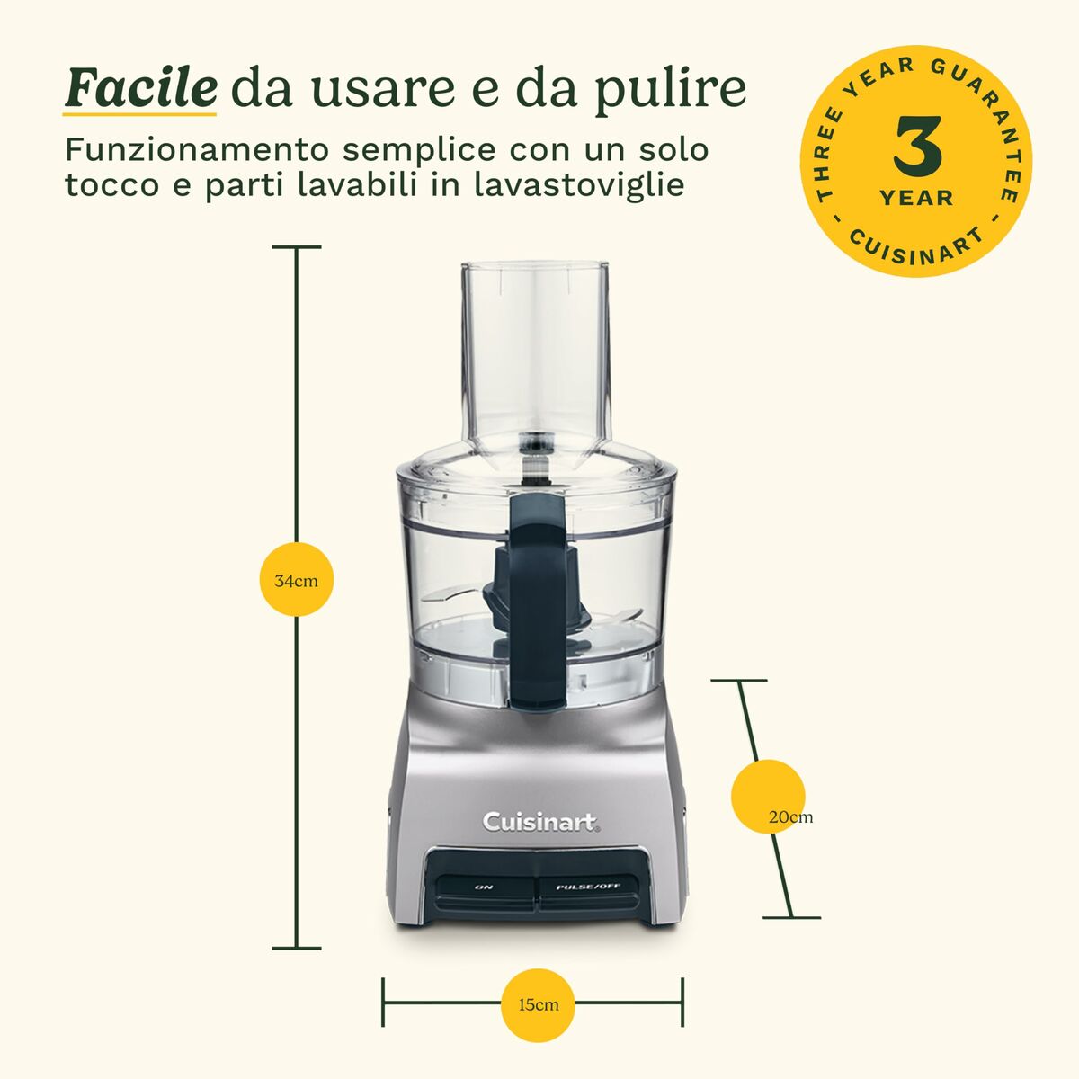 Mincer Cuisinart Silver-1
