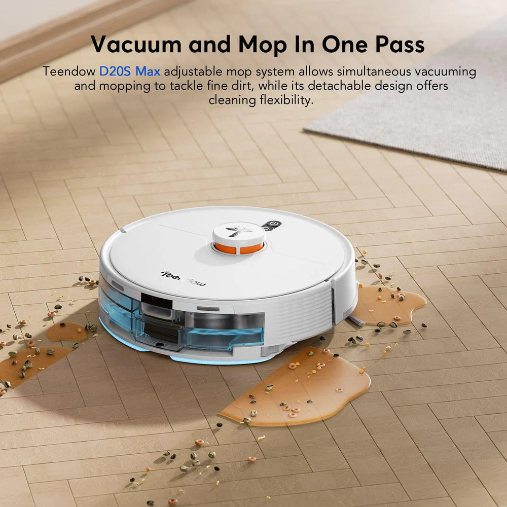 Intelligent Robot Vacuum Cleaner Teendow D20S Max+