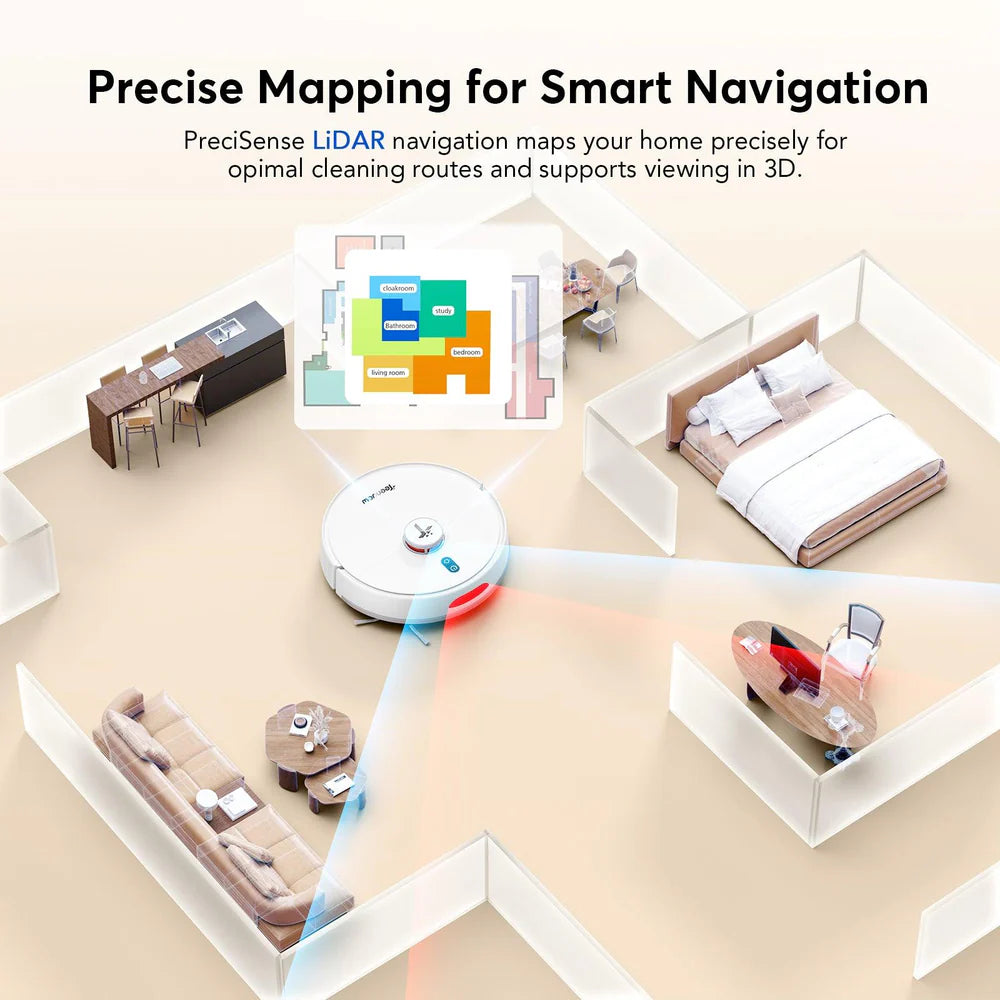 Intelligent Robot Vacuum Cleaner Teendow D20S Max+