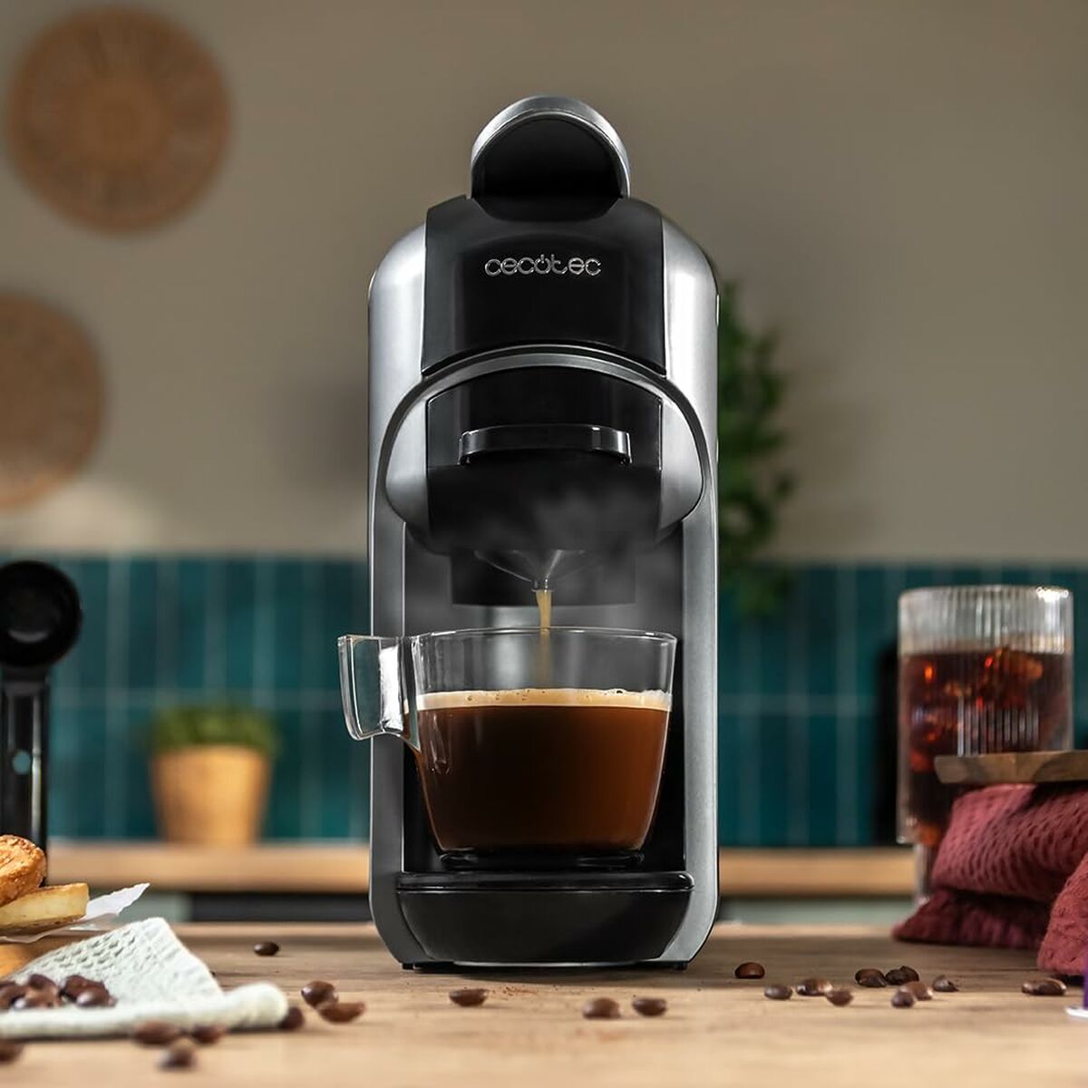 Capsule Coffee Machine Cecotec FreeStyle Compact 1450 W Black 19 bar 600 ml-7
