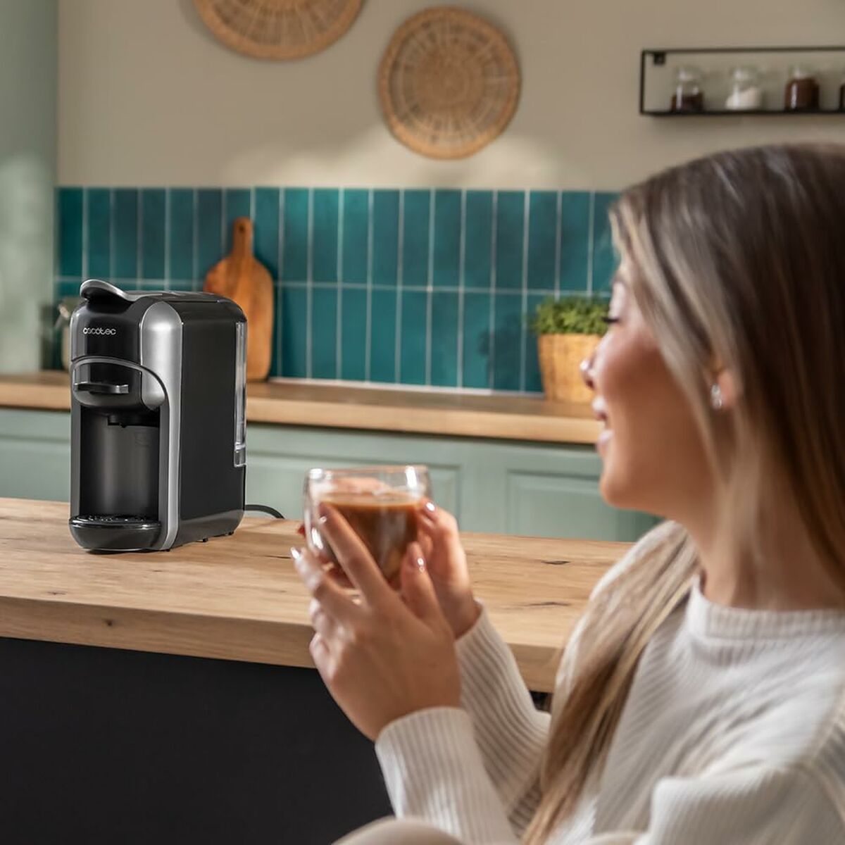 Capsule Coffee Machine Cecotec FreeStyle Compact 1450 W Black 19 bar 600 ml-6