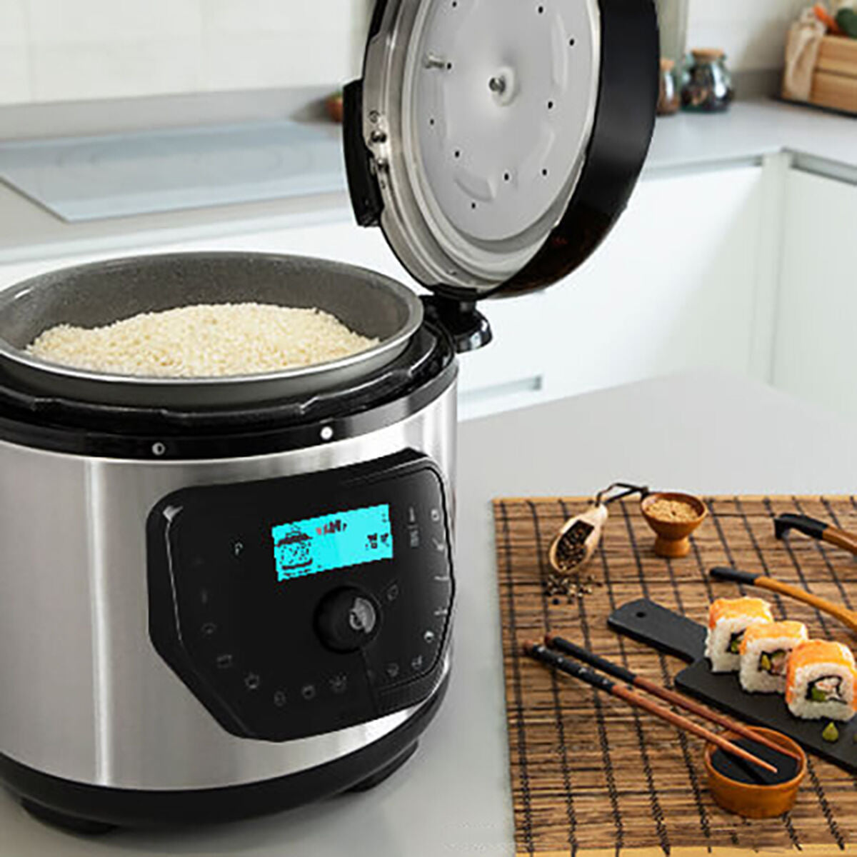 Food Processor Cecotec H Deluxe 6 L LCD Steel 1000 W 6 L 8 L-5