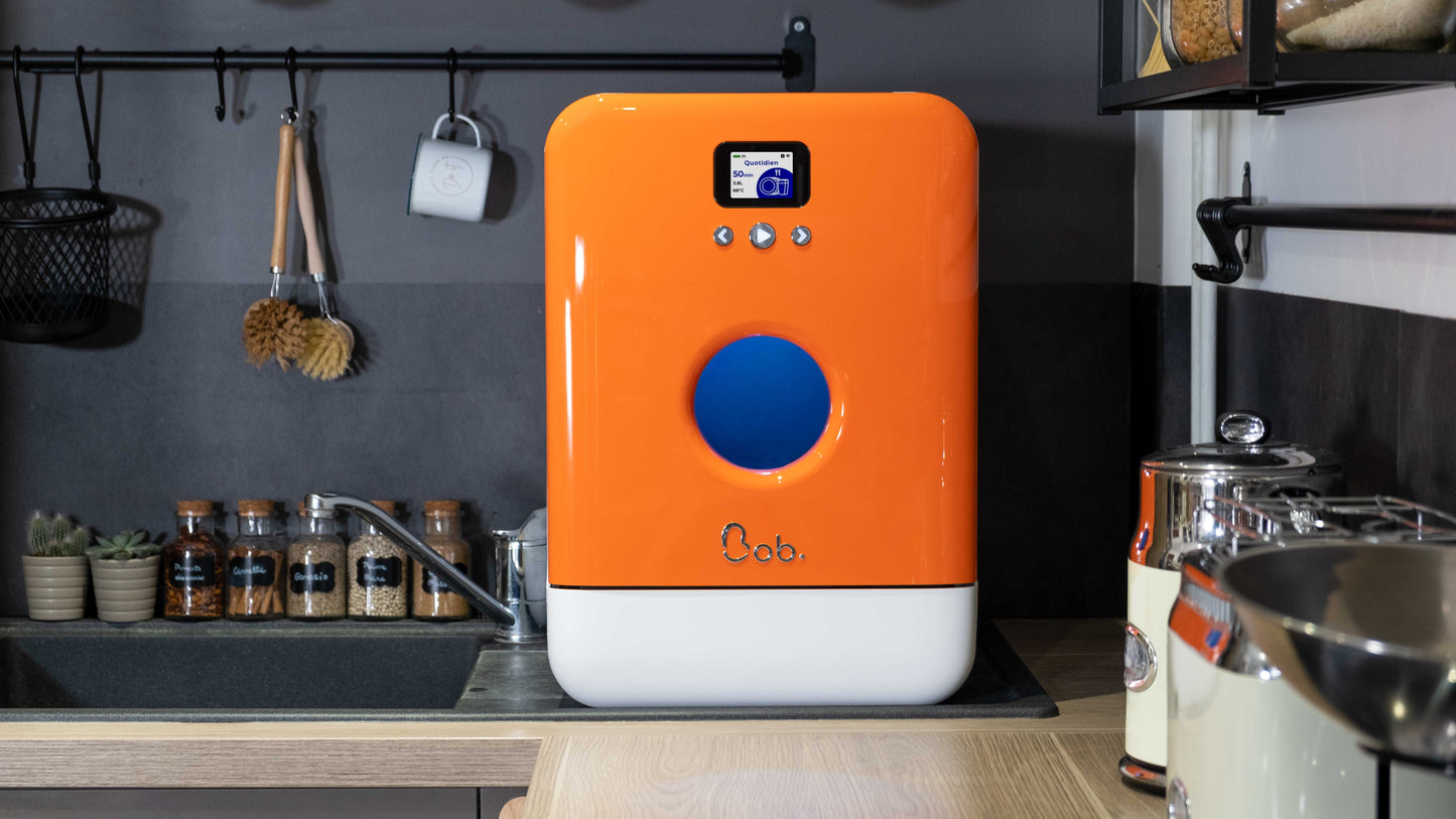 Bob the Mini Dishwasher – Ultimate "All-Options" Bundle (Includes UV-C Disinfection & 90-Cycle Detergent Pack)