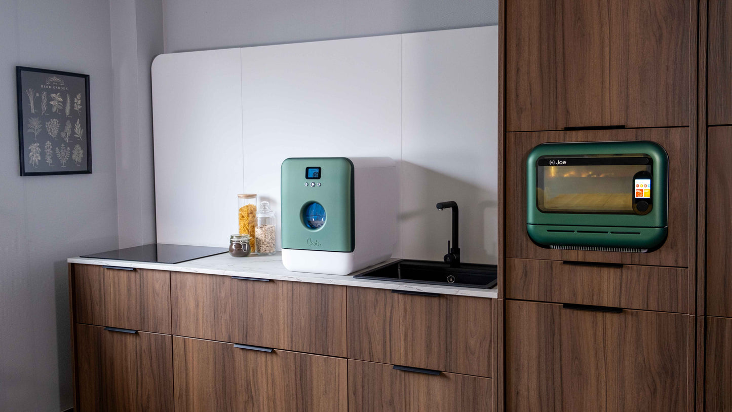 Bob the Mini Dishwasher – Ultimate "All-Options" Bundle (Includes UV-C Disinfection & 90-Cycle Detergent Pack)