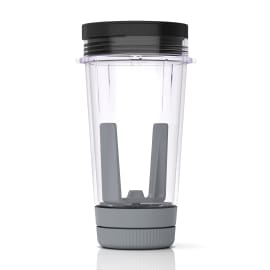 Ninja Foodi Power Nutri 3-in-1 Blender CB350EU - 1200W, 2.1L Jug, Power Nutri Bowl & Cup, Silver/Black
