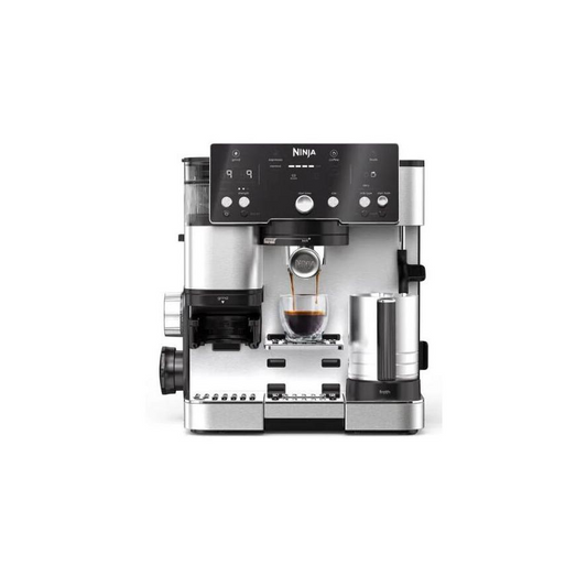 Ninja ES501EU Eszpresszó Kávéfpzp 1650 Watt - Fekete/Ezüst (ES501EU)-0